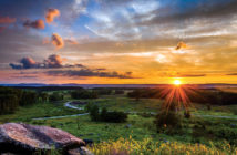 Gettysburg Battlefield summer evening