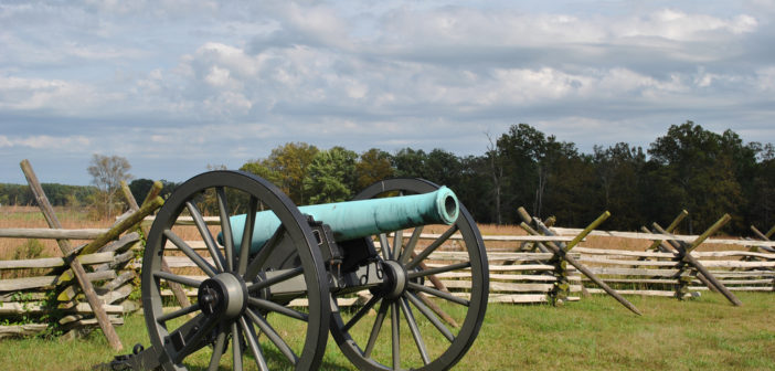 Cannon in Gettysburg