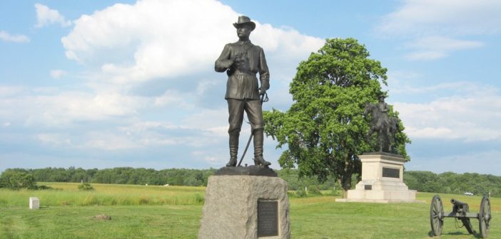 Monument to General John Buford at Gettysburg